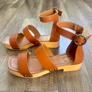 Emerson Fry Strappy Clog Sandal Sz 38